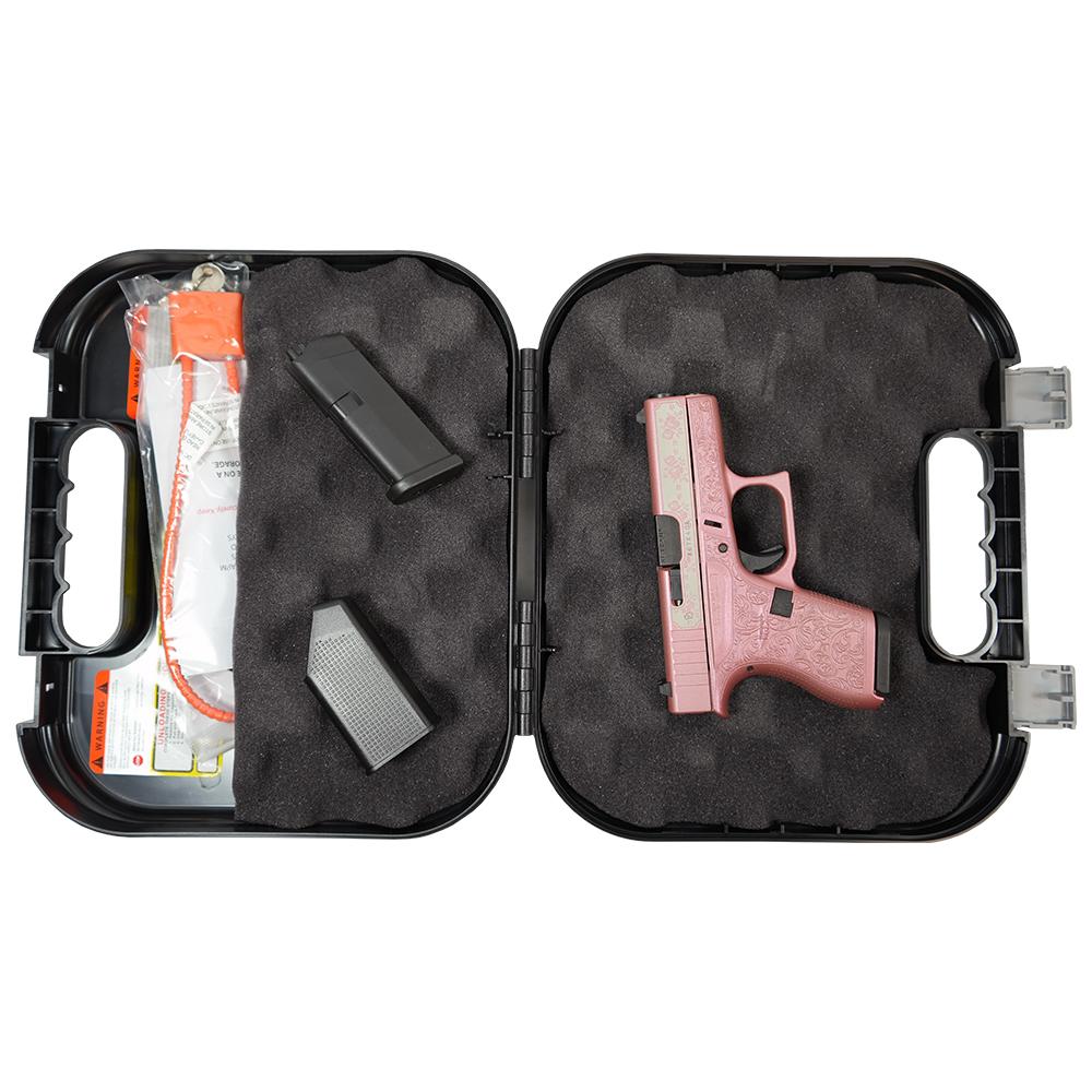 Glock 42 Custom "Glock & Roses Medusa Pink" Subcompact Handgun .380 ACP 6rd Magazines (2) 3.2" Barrel USA