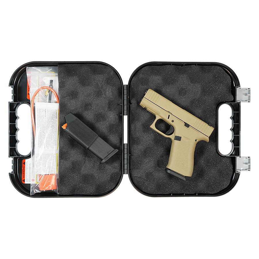 757106322702 Glock 43X FDE Handgun 9mm Luger 10rd Magazines(2) 3.4" Barrel Accessory Rail USA Made