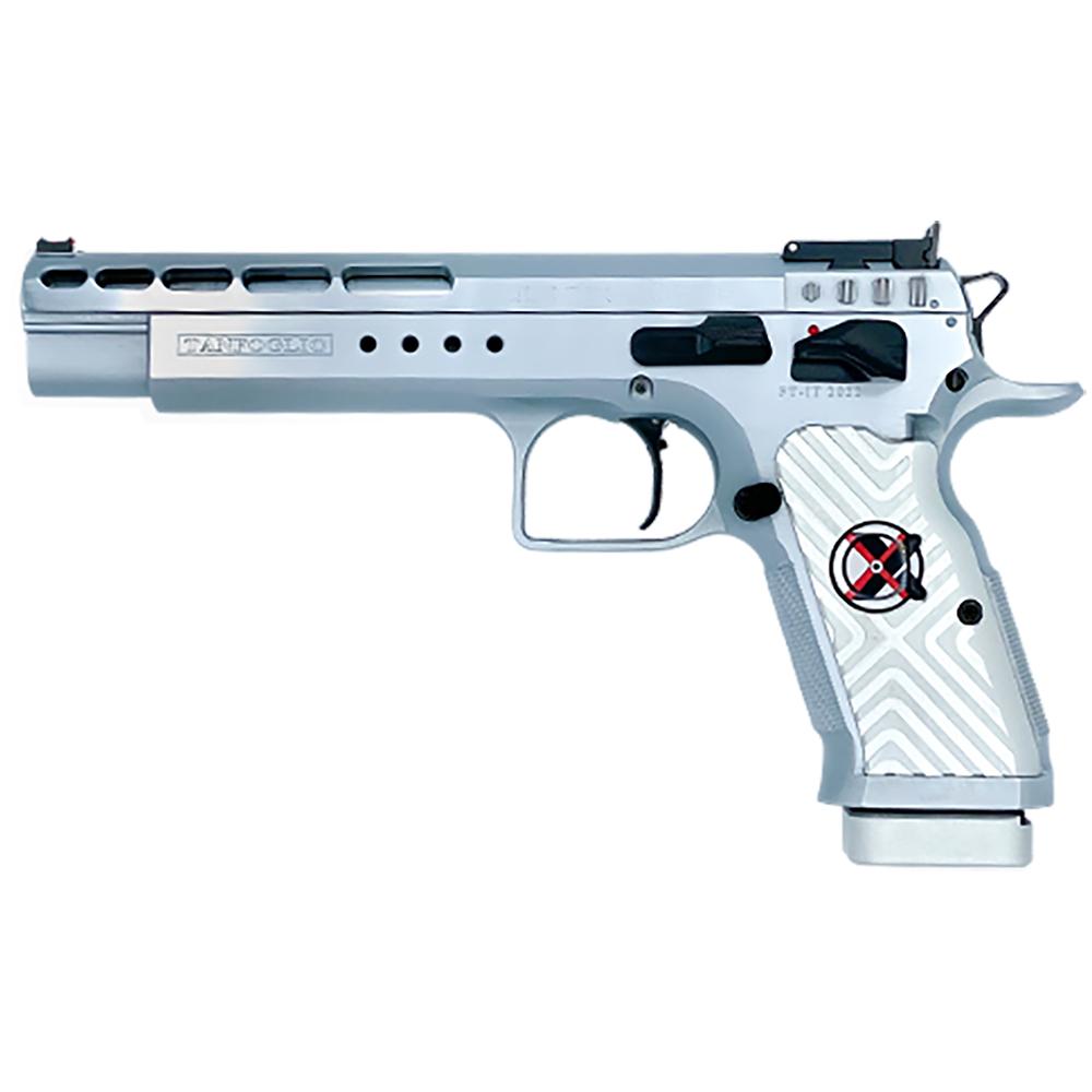 Italian Firearms Group Tanfoglio Gold Match Xtreme Handgun 40 S&W 13rd 6" Barrel Silver