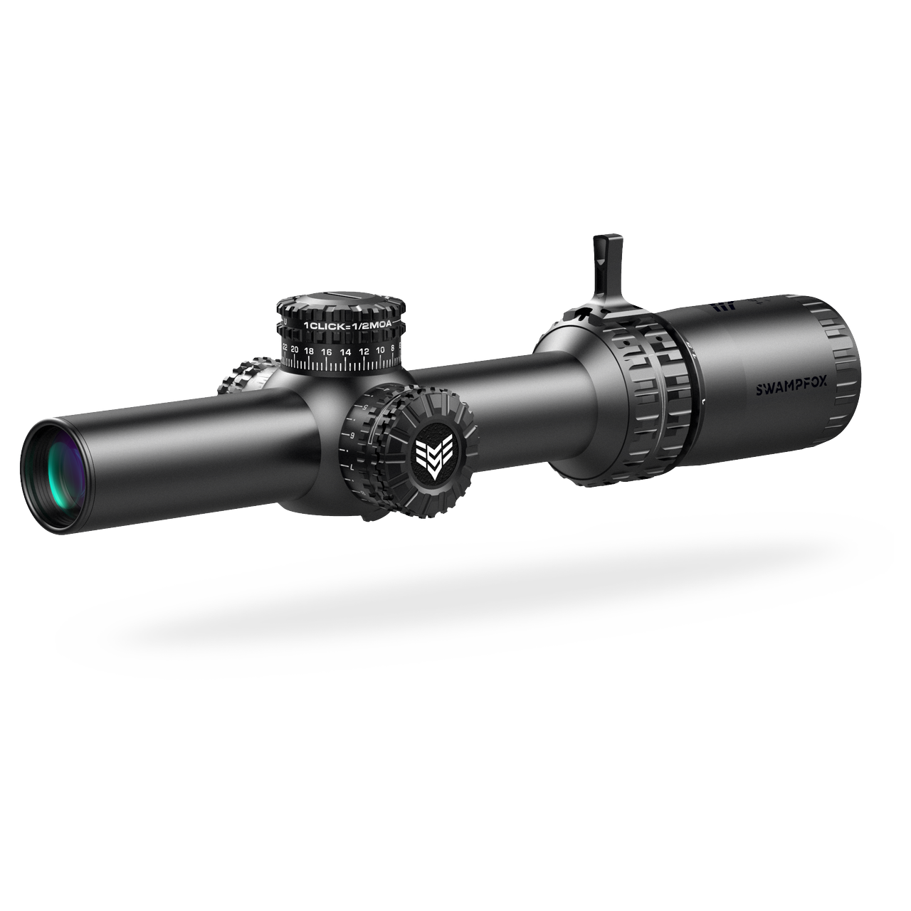 Swampfox Arrowhead LPVO Series Rifle Scope 1-10x24 30mm SFP Green IR ...