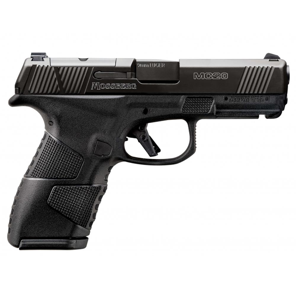 015813890304 Mossberg MC-2C Handgun 9mm 10/rd 3.9" Barrel Black Optics Ready