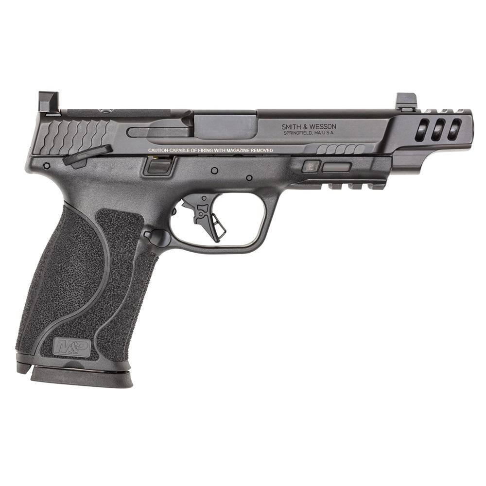Smith & Wesson Inc. Smith & Wesson PC M&P 10mm M2.0 Ported Optic Ready Handgun 10mm Auto 15rd Magazines 5.6" Ported Barrel Night Sights USED