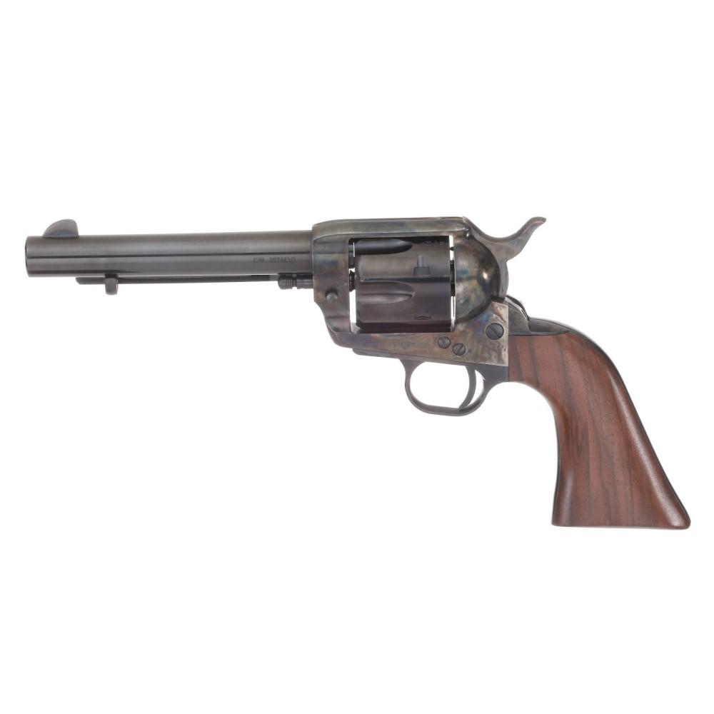810012513012 Taylor's 1873 SA Army Grip Handgun .357 Mag 6rd Capacity 5.5" Barrel Black with Walnut Grip