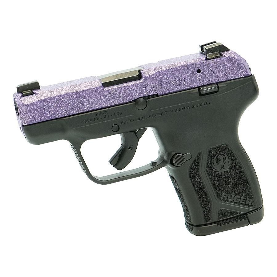 688099404659 Ruger LCP 380 Max CSSI Exclusive "Blue/Purple Sparkle" Handgun .380 Auto 10rd Magazine 2.75" Barrel