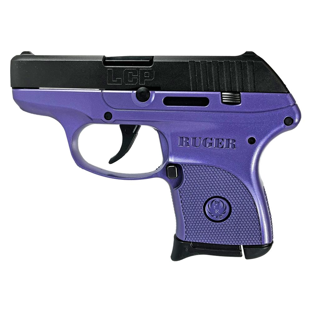 688099403393 Ruger LCP 380 ACP Pistol 2.75" Barrel Purple Pearl Frame Only