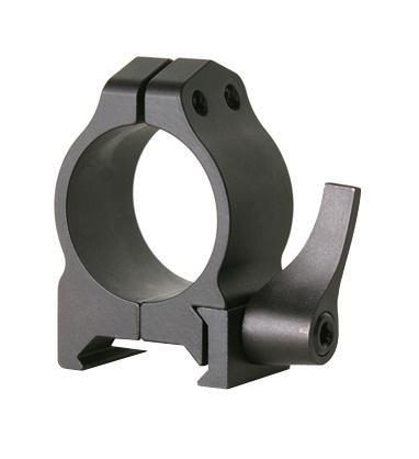 thumbnail image 2 of Warne Maxima QD Quick Detach 1" High Matte Fixed Steel Scope Rings – 202LM – Picatinny 2 of 6