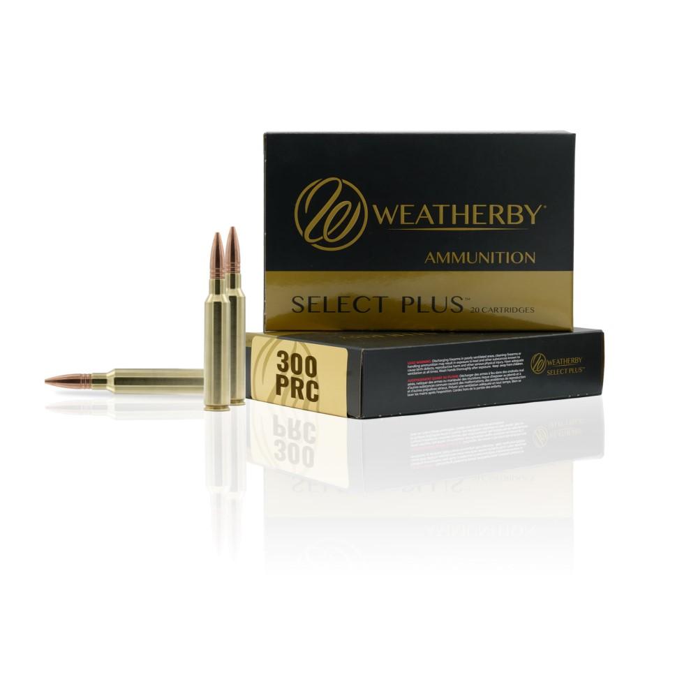 Weatherby Select Plus Rifle Ammo .300 PRC 180 gr. BTHP 2950 fps 20ct