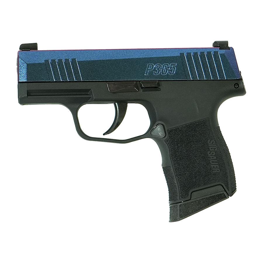 Sig Sauer Custom P365 "Mongoose Purple" Handgun 9mm Luger 10rd Magazines(2) 3.1" Barrel X-RAY3 Day/Night Sights