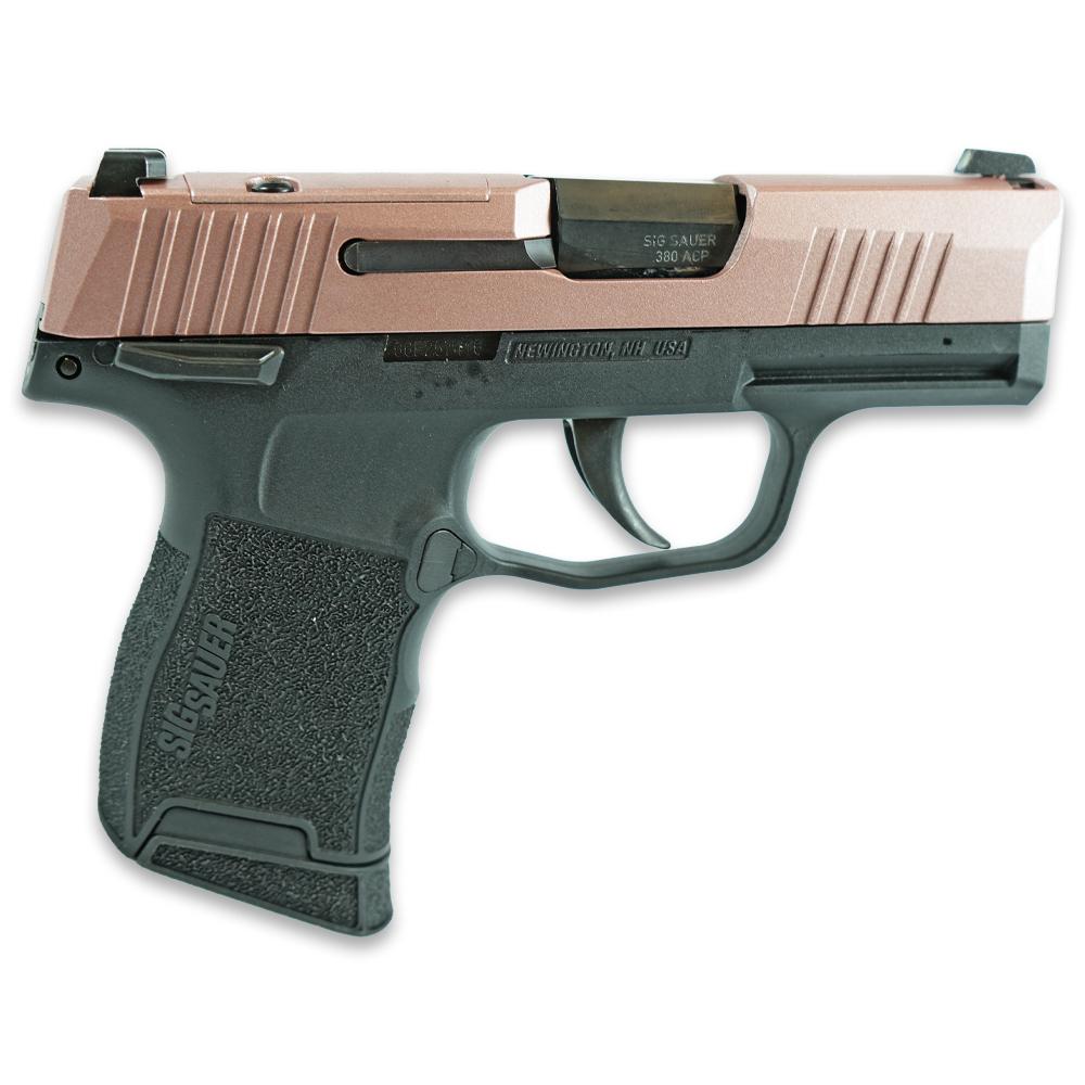 Sig Sauer Exclusive P365-380 Handgun 380 Auto 10rd Magazine 3.1" Barrel Black Manual Safety