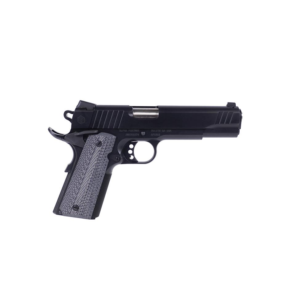 810100531942 Alpha Foxtrot 1911-Standard QPQ Handgun .45 Auto 7rd Magazine 5" Barrel