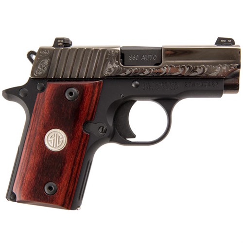 798681507870 Sig P238 .380 Polished Nitron Coated