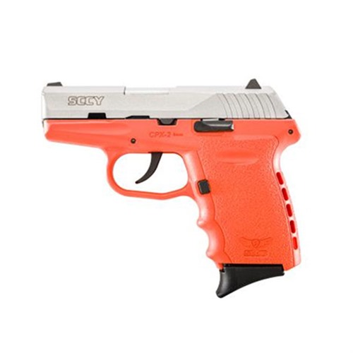 Sccy Cpx-2 Ttor 9mm Ss/orange (no External Safety)