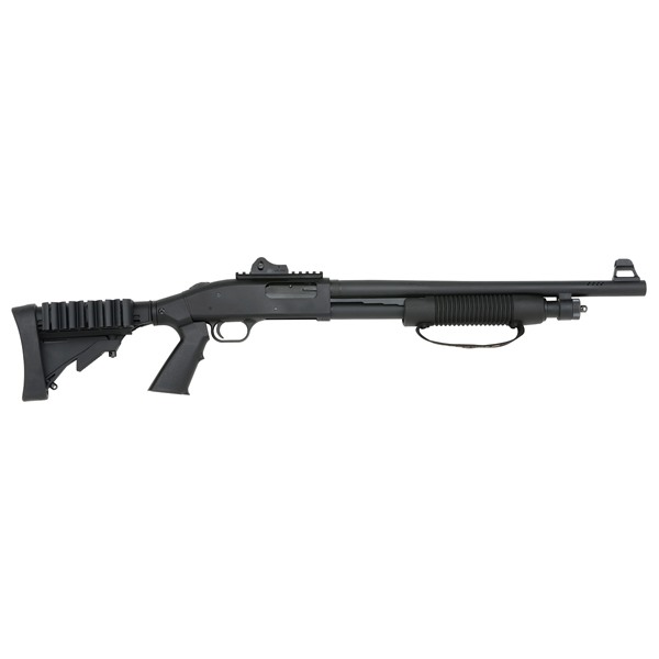 015813515238 Mossberg 500 Spx 12ga 18.5''  Collapsible Stock Ghost Ring
