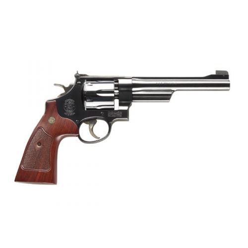 022188134391 Model 27 Classic N-frame 357 Magnum 6.5”bbl 6rd Blued/walnut