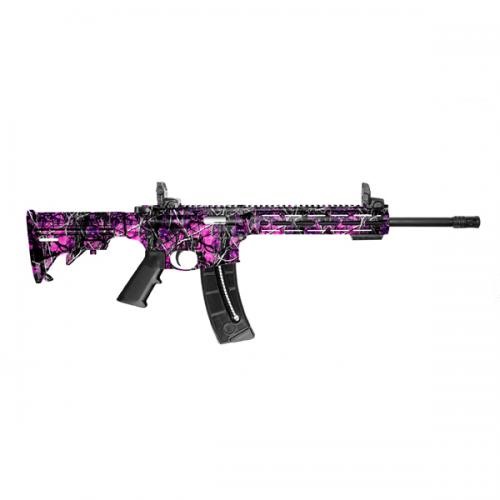 022188868388 M&p 15-22 M-lok 22lr 16.5” Threaded Bbl (1)25rd Muddy Girl