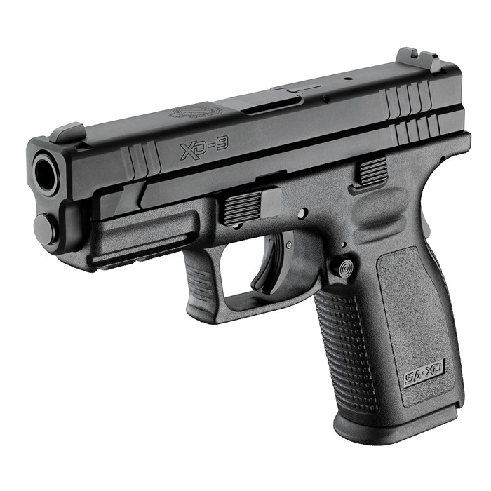 706397859350 Springfield Xd Service 4''bbl 9mm 16 Rd Black