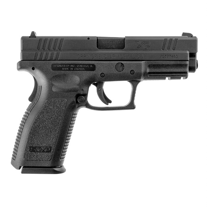 706397859367 Springfield Xd Service 4  Bbl 40 S&w 12 Rd Black
