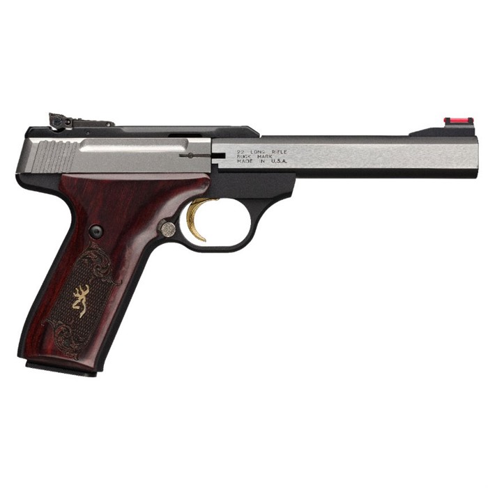 023614735618 Browning Buck Mark Medallion Rosewood 22lr 10rd 5 1/2'' Bbl