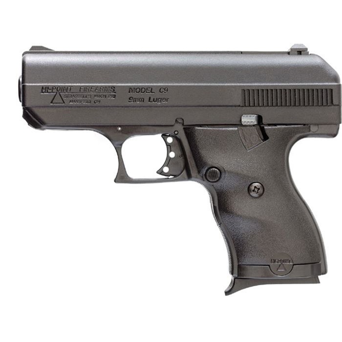 752334091505 C-9 Gun W/hard Case & Tuff1 Grip