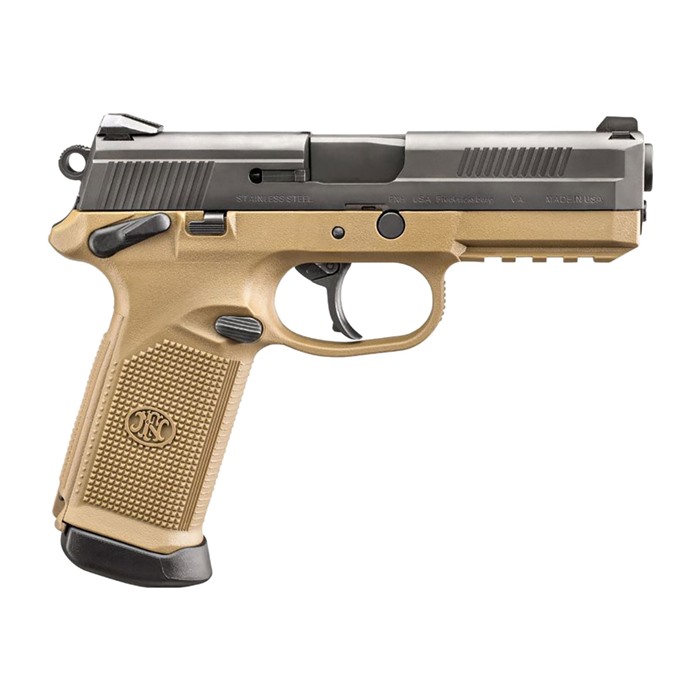 Fnx-45 Da/sa Ms 45 Acp 4.5'' 10rd Fde/blk