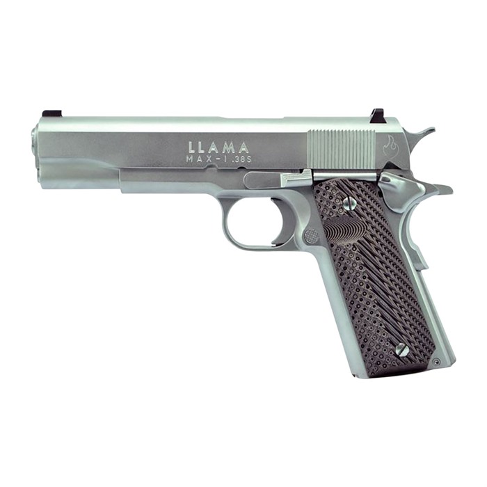 Llama Max-1 38 Super Pistol 9 Round Hard Chrome Finish
