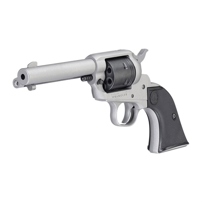 736676020034 Ruger Wrangler 22lr 6rd Silver