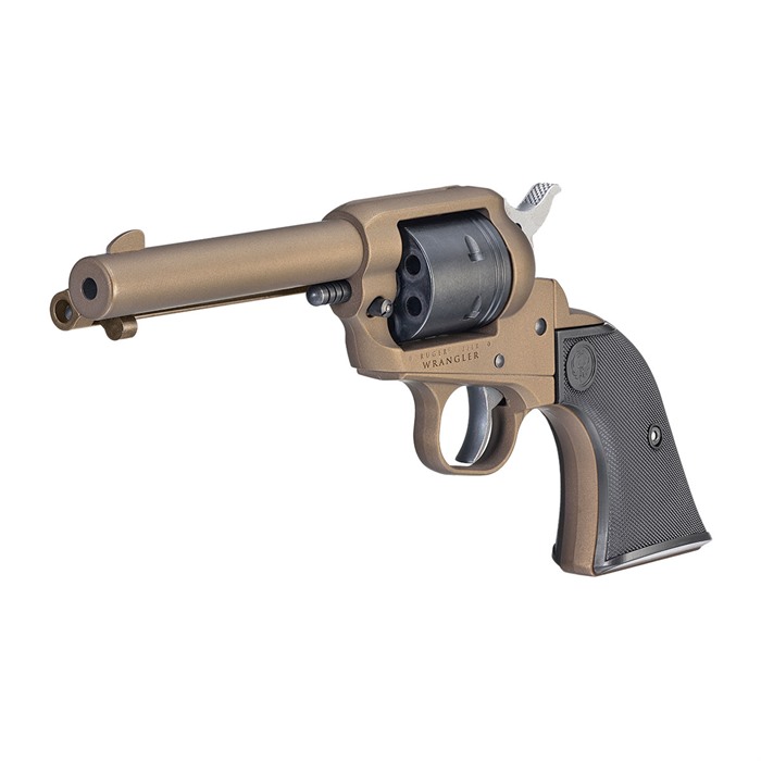 736676020041 Ruger Wrangler 22lr 6rd Burnt Bronze