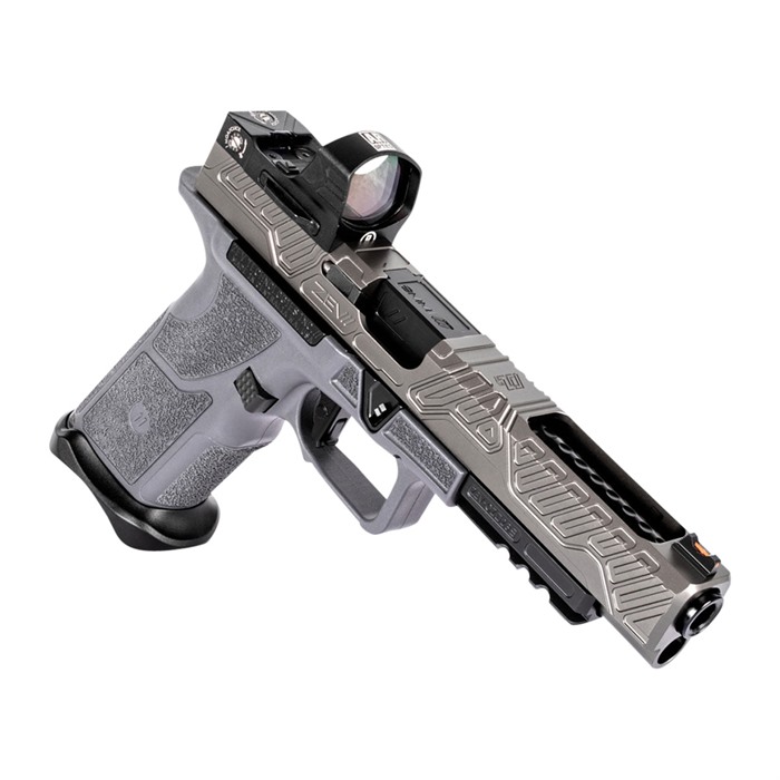 811338034267 Oz9 Pistol 9mm 4.46'' Bbl 17rd Gry Slide Blk Bbl