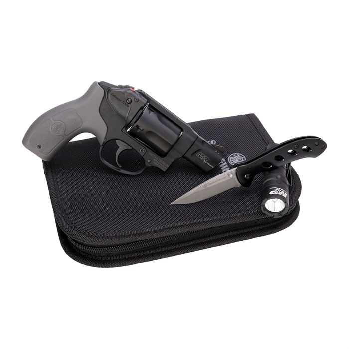 M&p Bodyguard 38 Rev Ma Com Everyday Carry Kit-revolver,knife,lig