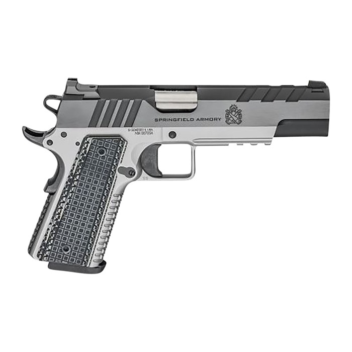 706397934484 1911 Emissary 9mm Luger 9+1-rnd Stainless/black Handgun