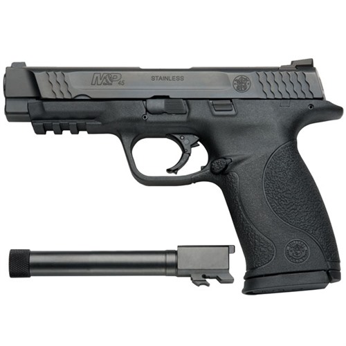 S&w M&p45 45acp 4.5''  Barrel W/ Additional Threaded Barrel