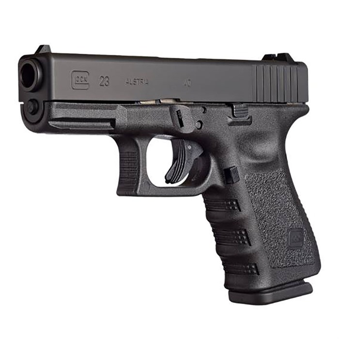 764503001208 Glock 23 Gen 3 40 S&w 4.02'' Bbl (2)10-round Magazines Black