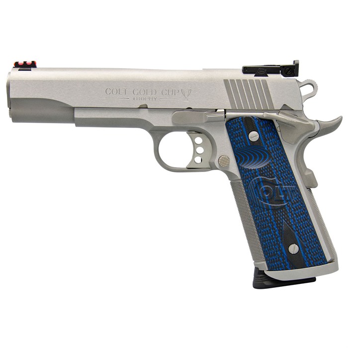 098289111210 Gold Cup Trophy 45 Acp 5'' Bbl Stainless Handgun