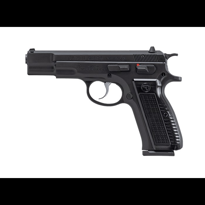 Cz 75 B Retro 9mm Luger 4.6'' Bbl 17-rd Mag Black