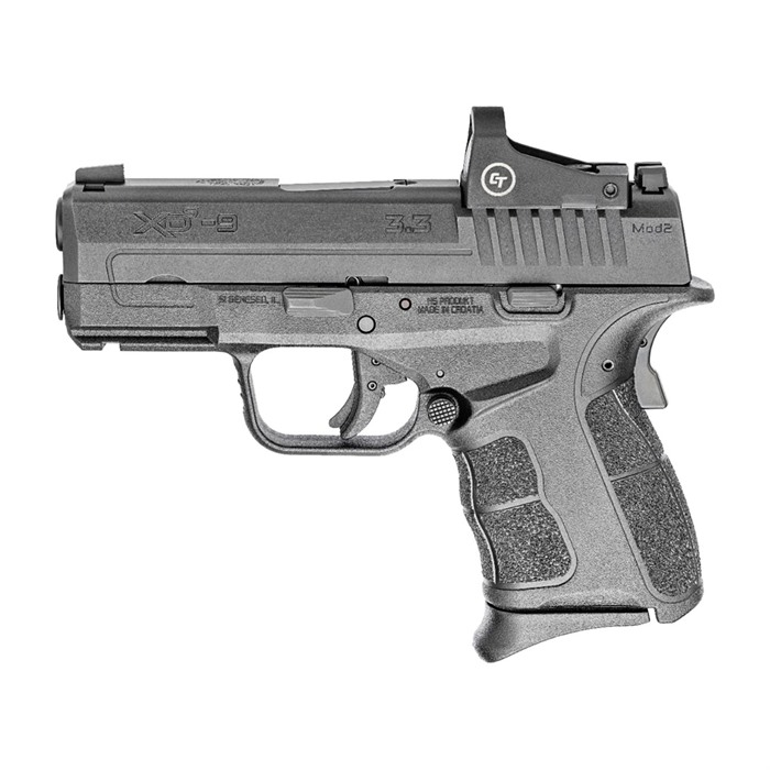 Xd-s Mod.2 Osp 9mm W/red Dot 3.3''bbl (2)7rd & (3)9rd Mags