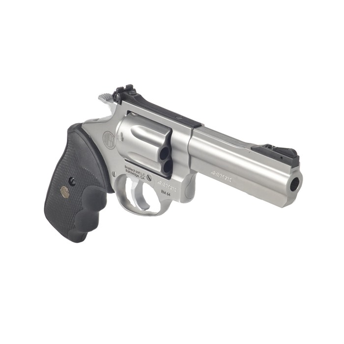 84405330 Rm64 357 Magnum 4'' Bbl 6 Rounds Stainless Steel Revolver