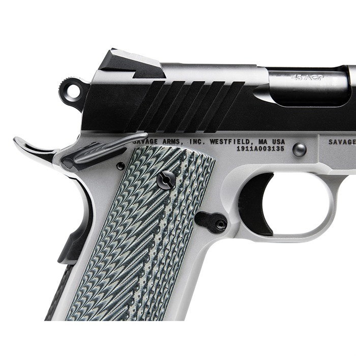 011356672070 1911 Gov't 45 Auto With Rail 5'' Bbl (2) 8 Rd Mags Two Tone