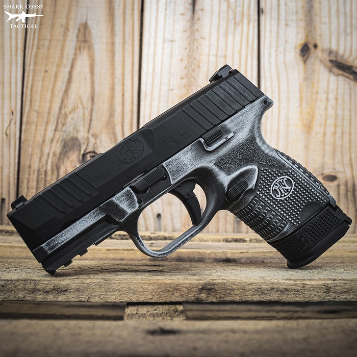 Fn 509c 9mm 12 Rnd & 15 Rnd 3.7'' Battleship Gray Distressed