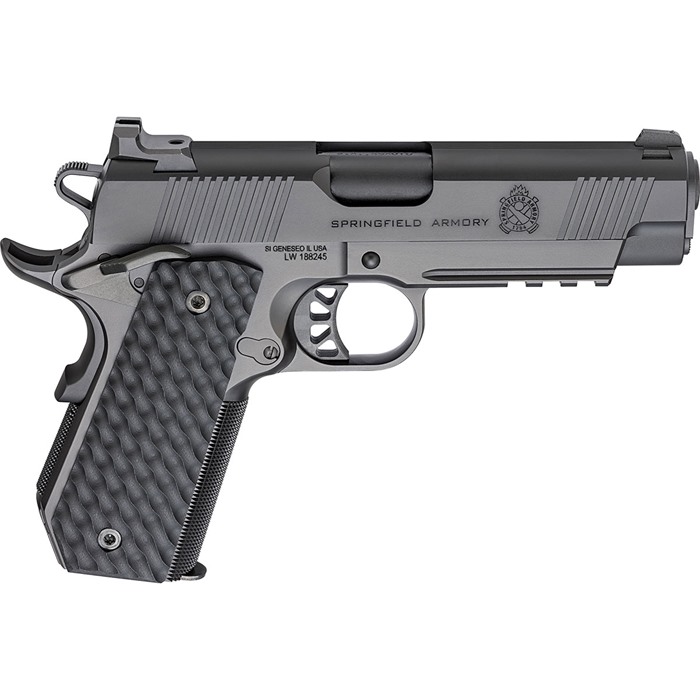 706397955236 1911 Trp 45 Acp 4.25'' Bbl (3)8rd Mag W/light Rail Black