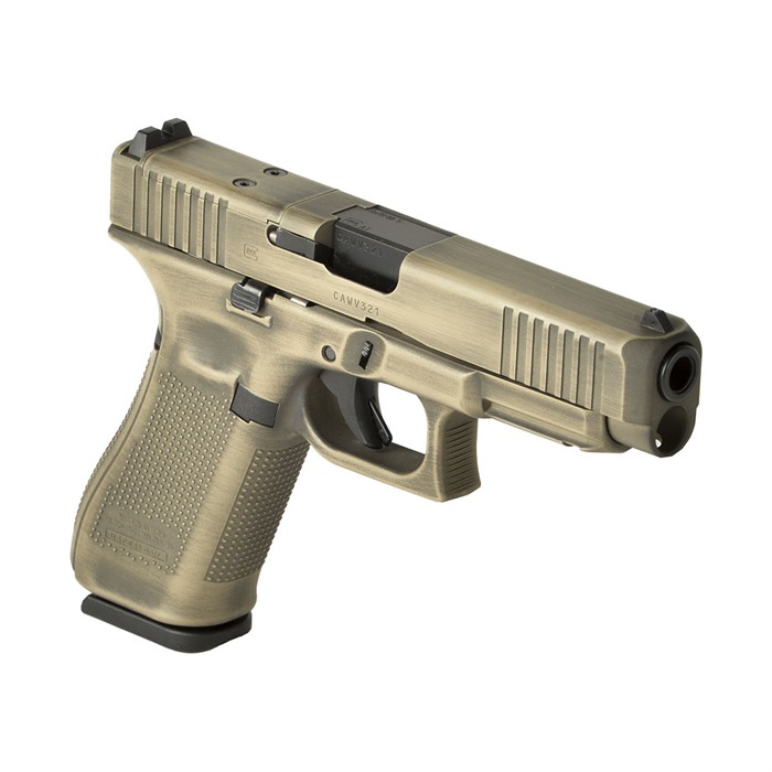 Glock 47 Mos Distressed Fde 3-17rd Mags 9mm