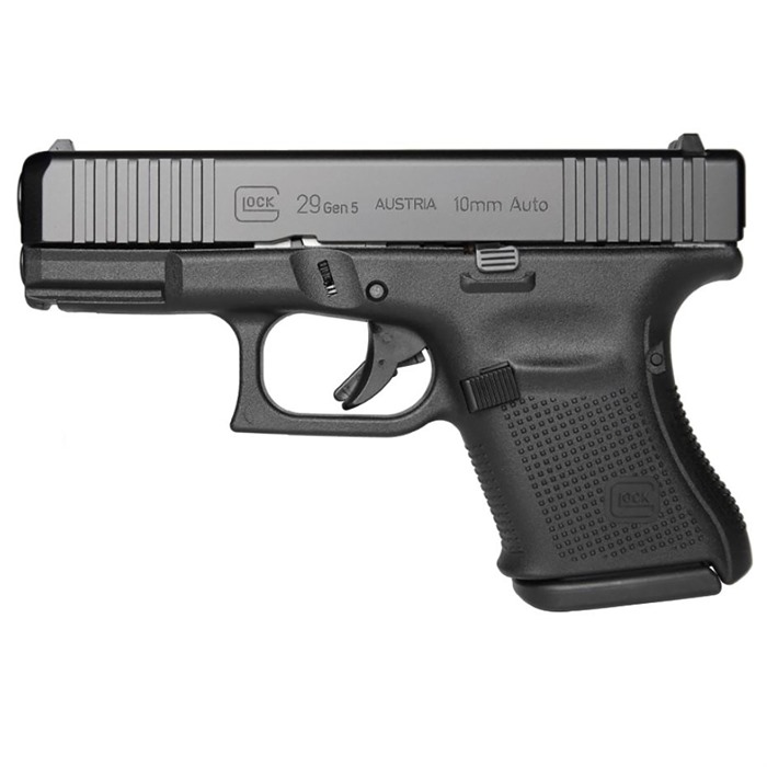 Glock 29 Gen 5 10mm Auto 3.78'' Bbl (3)10rd Mags Black