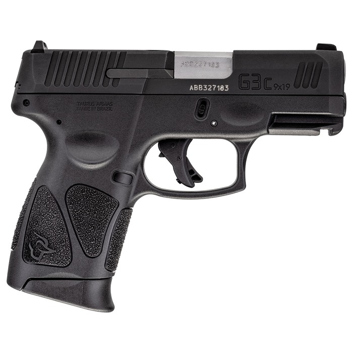 725327634218 G3c 9mm Luger 3.2'' Bbl (2)12rd Mags Black/black Ms