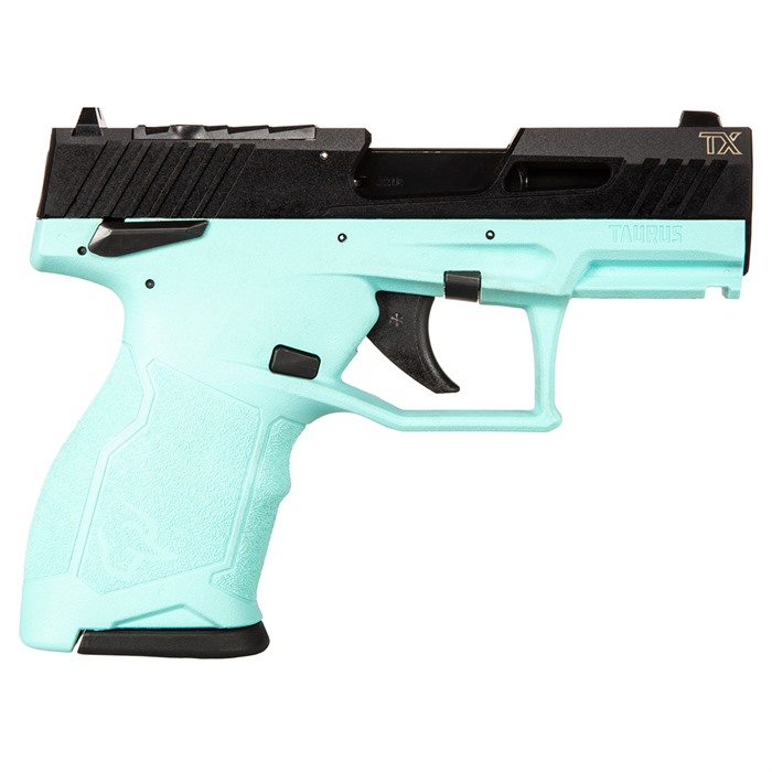 Tx22 Compact 22 Long Rifle 3.6'' Bbl (2)13rd Mags Cyan