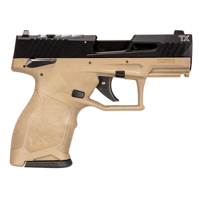 725327941699 Tx22 Compact 22 Long Rifle 3.6'' Bbl (2)13rd Mags Fde
