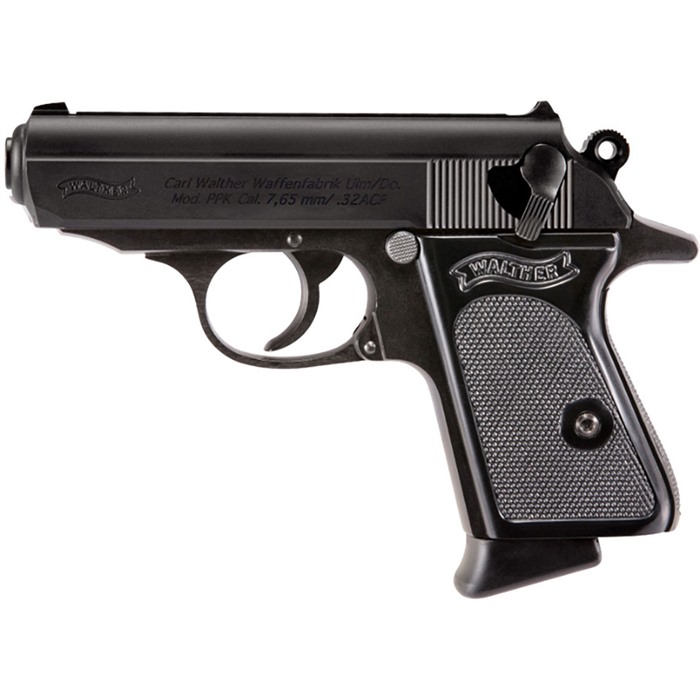 723364230974 Ppk 32 Acp 3.3'' Bbl (2)6 Round Mags Black