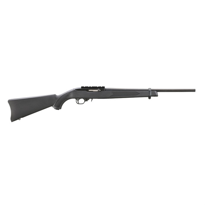 736676312108 10/22 Carbine 22 Lr 18.5'' Bbl (1)10rd W/scope Base Black