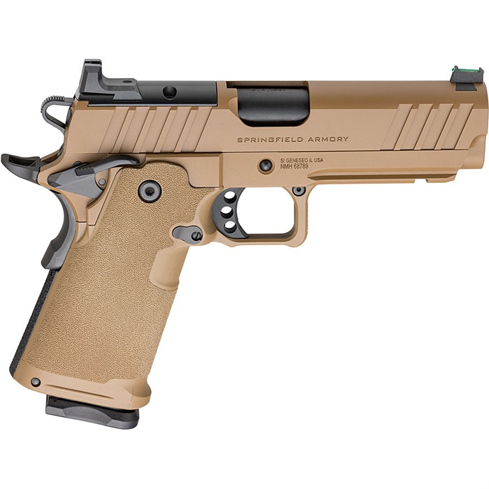 706397974022 1911 Ds Prodigy 9mm Luger 4.25'' Bbl (1)17rd & (1)20rd Coyote