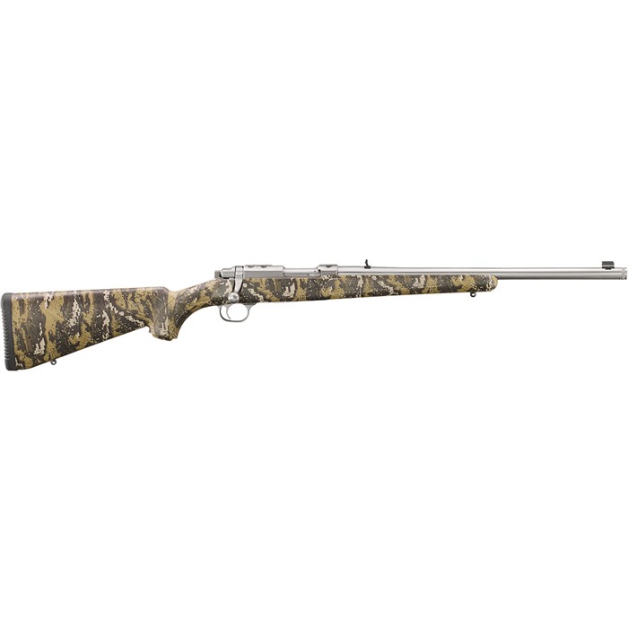 736676074204 Ruger 77/357 357 Magnum 18.5'' Bbl (1)5rd Desolve Bare Camo