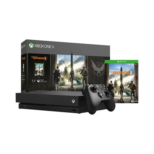 Microsoft Xbox One X 1tb Console Tom Clancys The Division 2 Bundle