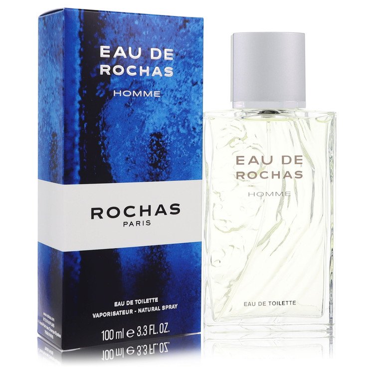 Eau De Rochas by Rochas Gift Set – 1 oz Eau De Toilette Spray + 1.7 oz All Over Shower Gel + 1.7 oz After Shave Balm — For Men